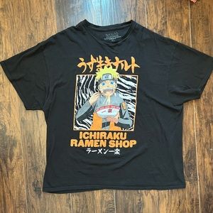 Naruto T-Shirt - Ichiraku Naruto Anime style Ramen Shop